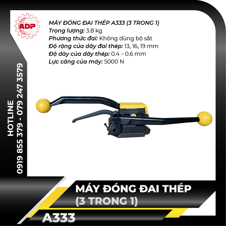 Máy đóng đai thép A333